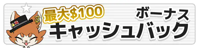 ノルティアカジノ【最大$100】100%キャッシュバックボーナス詳細